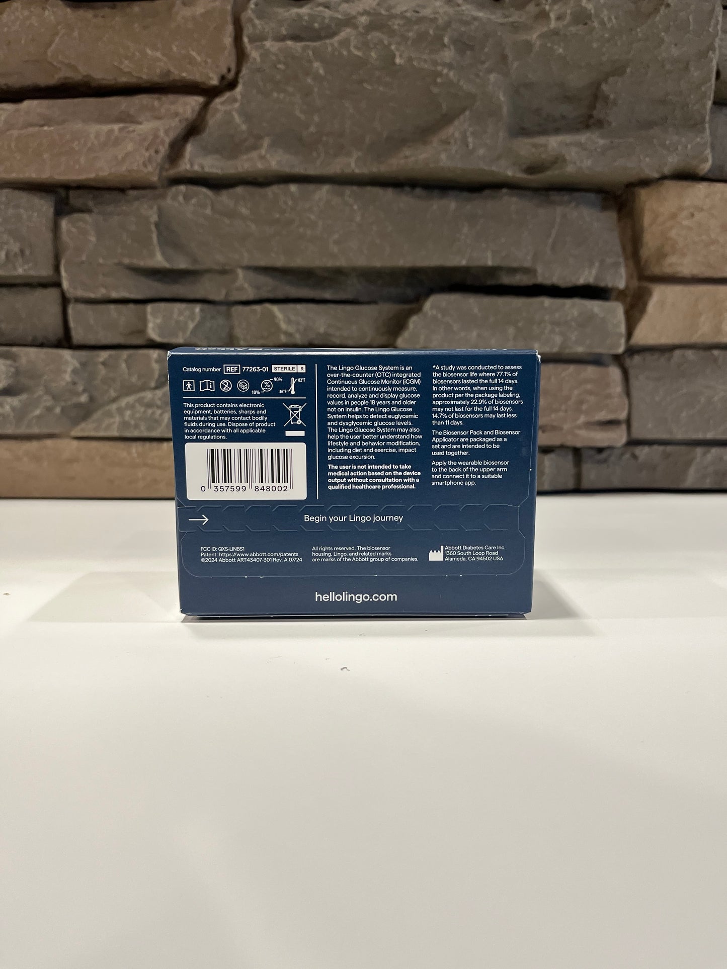 Lingo Glucose Biosensor
