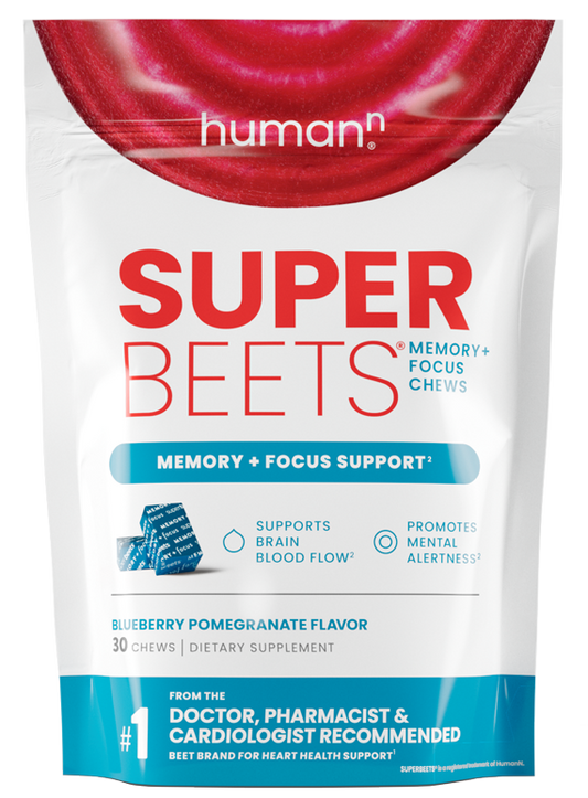 SuperBeets Memory + Focus 30 Chews